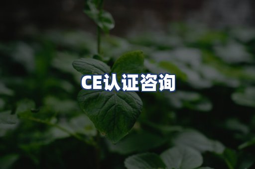 CE认证咨询